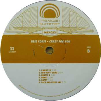 LP Best Coast: Crazy For You