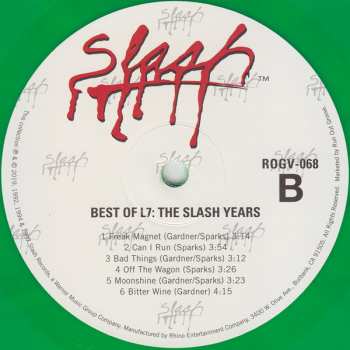 LP L7: Best Of The Slash Years LTD | NUM | CLR