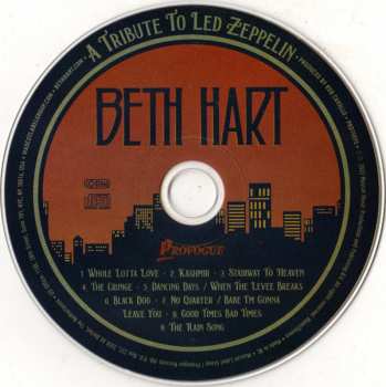 CD Beth Hart: A Tribute To Led Zeppelin