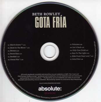 CD Beth Rowley: Gota Fría