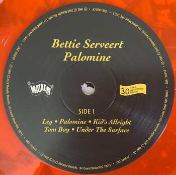 LP/SP Bettie Serveert: Palomine CLR
