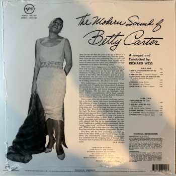 LP Betty Carter: The Modern Sound Of Betty Carter