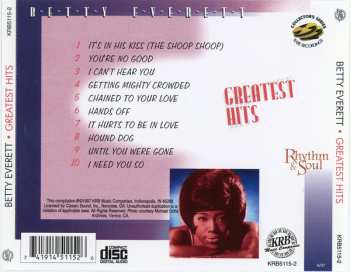 CD Betty Everett: Greatest Hits