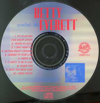 CD Betty Everett: Greatest Hits