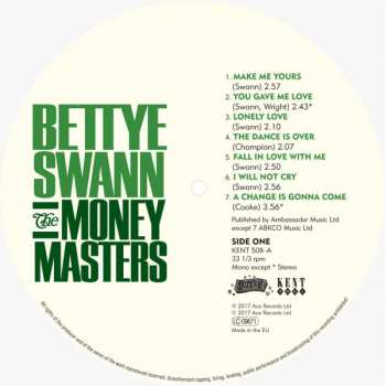 LP Bettye Swann: The Money Masters