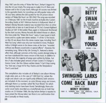 CD Bettye Swann: The Money Recordings