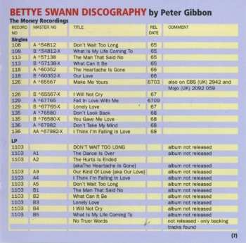 CD Bettye Swann: The Money Recordings