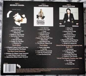 3CD/Doos Beverley Craven: Memories: The Complete Epic Recordings 1990-1999 DIGI
