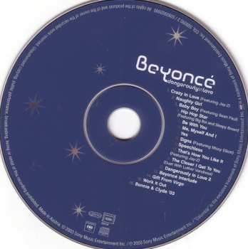 CD Beyoncé: Dangerously In Love