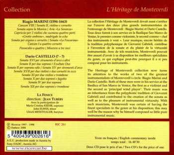 2CD Ensemble La Fenice: Biagio Marini - Dario Castello