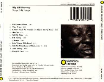 CD Big Bill Broonzy: Sings Folk Songs
