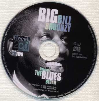 2CD Big Bill Broonzy: Where The Blues Began