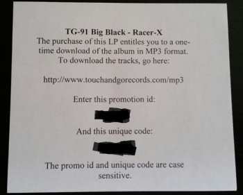 LP Big Black: Racer-X