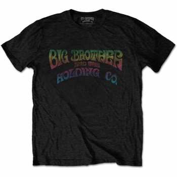 Merch Big Brother & The Holding Company: T-shirt Vintage Logo Big Brother & The Holding Company