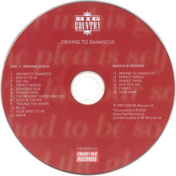 4CD/Doos Big Country: Driving To Damascus DLX