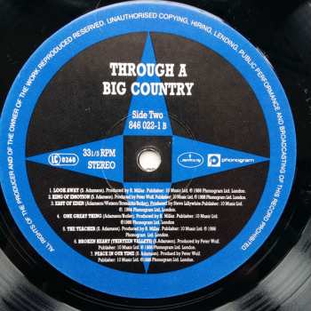 LP Big Country: Through A Big Country - Greatest Hits
