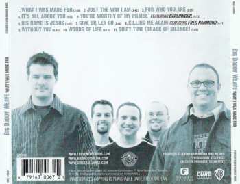 CD Big Daddy Weave: What I Was Made For