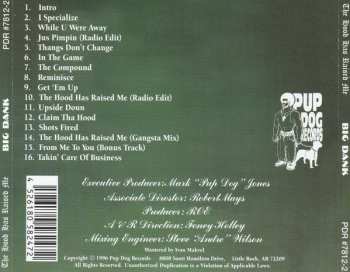 CD Big Dank: The Hood Has Raised Me LTD