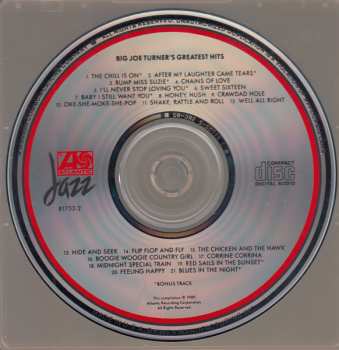 CD Big Joe Turner: Greatest Hits