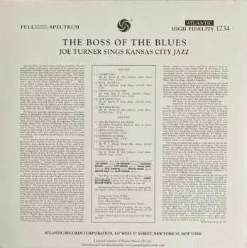 LP Big Joe Turner: The Boss Of The Blues Sings Kansas City Jazz LTD