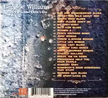 CD Big Joe Williams: Baby Please Don't Go