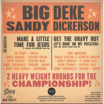 SP Big Sandy: Jesus & Gravy - The Bout Of The Century!