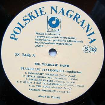 LP Big Warsaw Band: In Glenn Miller's World