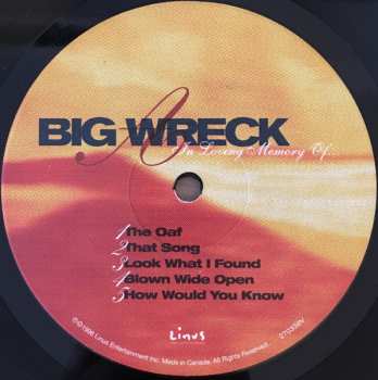 LP Big Wreck: In Loving Memory Of...