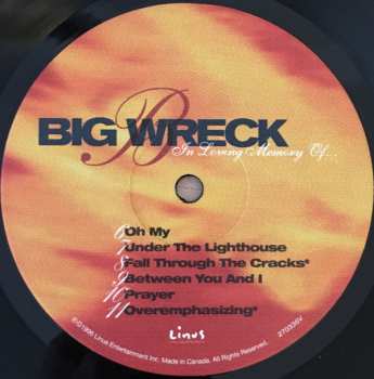 LP Big Wreck: In Loving Memory Of...
