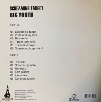 LP Big Youth: Screaming Target