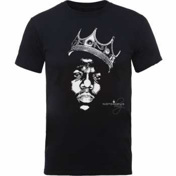 Merch Biggie Smalls: Tričko Crown Face  S