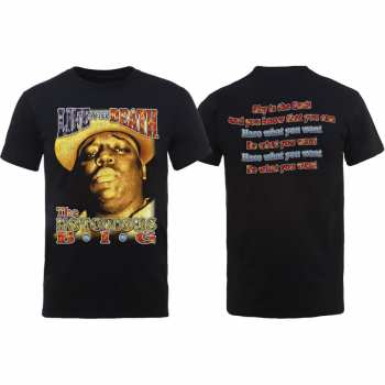Merch Biggie Smalls: Tričko Life After Death  S