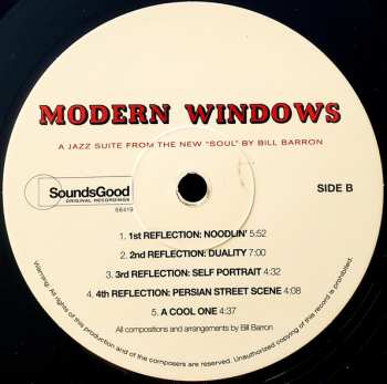 LP Bill Barron: Modern Windows LTD