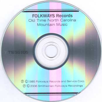 CD David Johnson: Old Time North Carolina Mountain Music