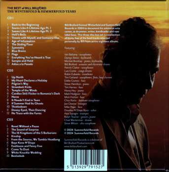 3CD/Doos Bill Bruford: The Best Of Bill Bruford - The Winterfold & Summerfold Years