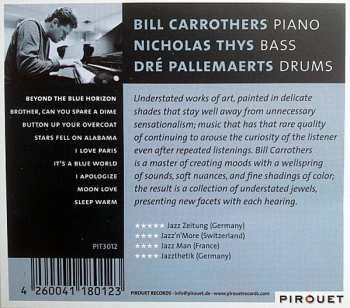 CD Bill Carrothers: Keep Your Sunny Side Up