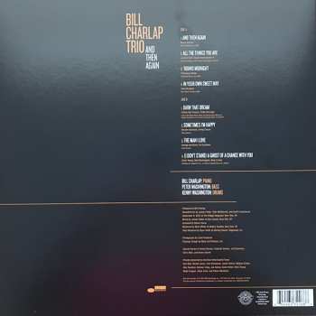 LP Bill Charlap Trio: And Then Again LTD