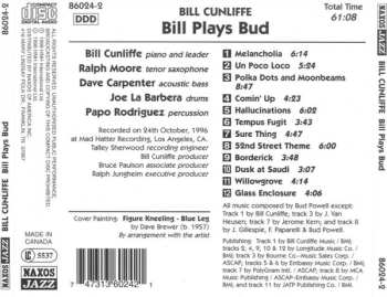 CD Bill Cunliffe: Bill Plays Bud