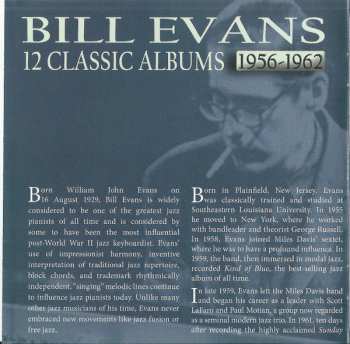 6CD/Doos Bill Evans: 12 Classic Albums 1956-1962