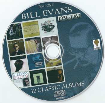 6CD/Doos Bill Evans: 12 Classic Albums 1956-1962