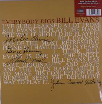 LP Bill Evans: Everybody Digs Bill Evans (180g) (grey Marbled Vinyl)