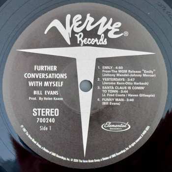 LP Bill Evans: Further Conversations With Myself