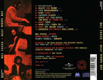 CD Bill Evans: Half Moon Bay