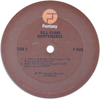 LP Bill Evans: Quintessence
