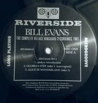 4LP/Doos Bill Evans: The Complete Village Vanguard Recordings, 1961