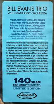 LP The Bill Evans Trio: Bill Evans Trio with Symphony Orchestra 