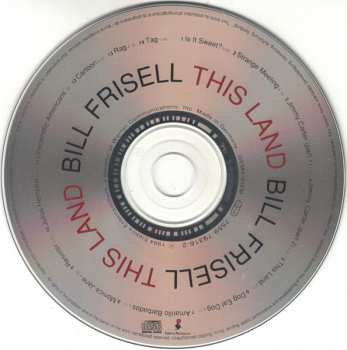 CD Bill Frisell: This Land