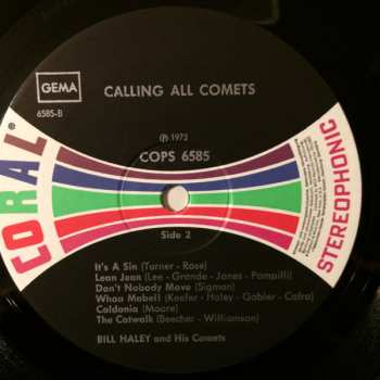 LP Bill Haley And His Comets: Calling All Comets