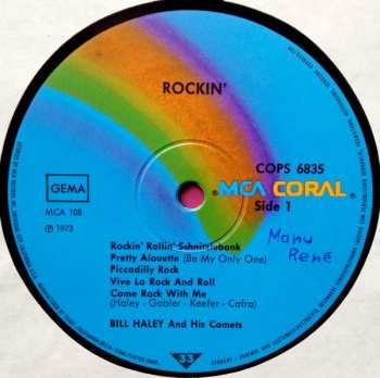 LP Bill Haley And His Comets: Rockin'