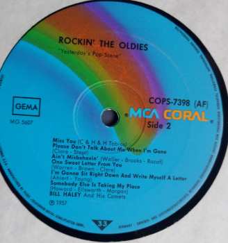 LP Bill Haley And His Comets: Rockin' The Oldies